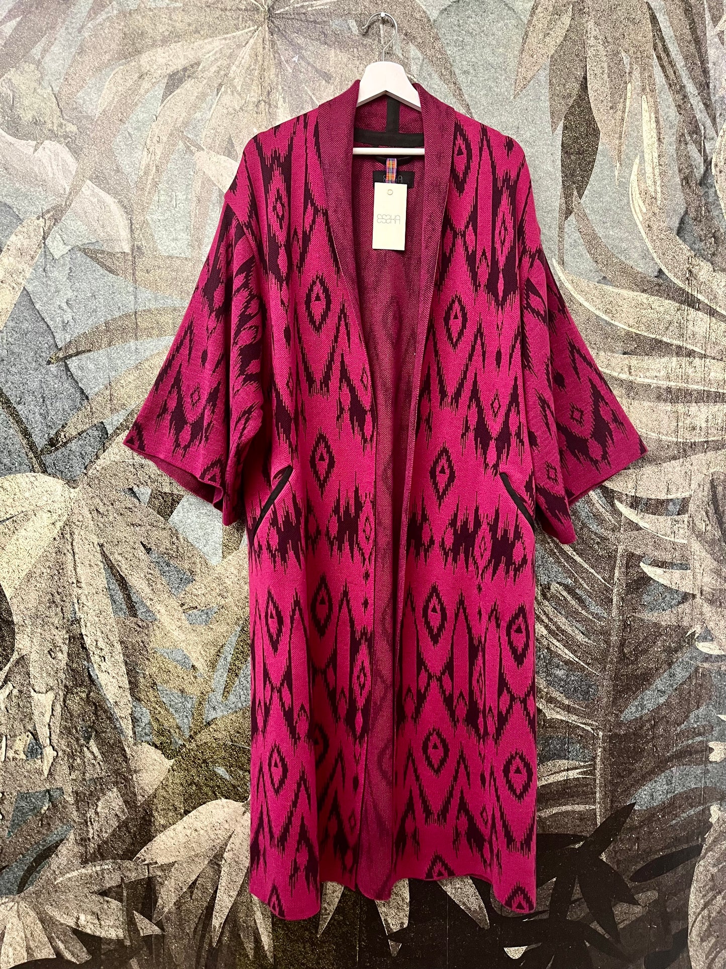 Ikat Kimono Coat