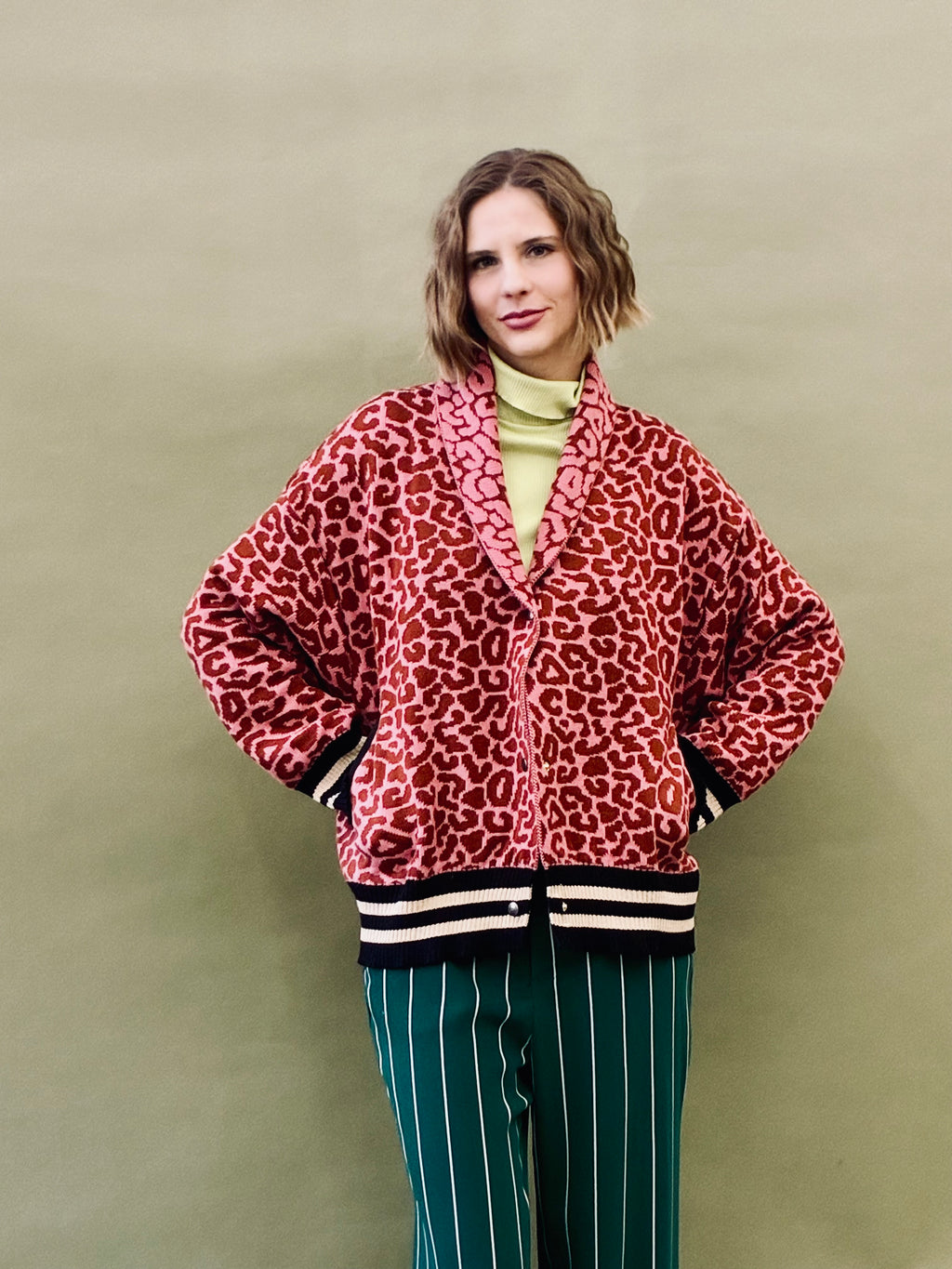 Leo Baggy Bomber Jacket
