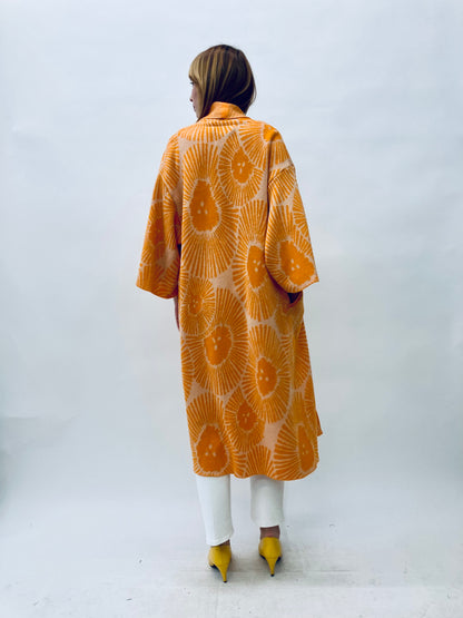 Sunflower Kimono Coat