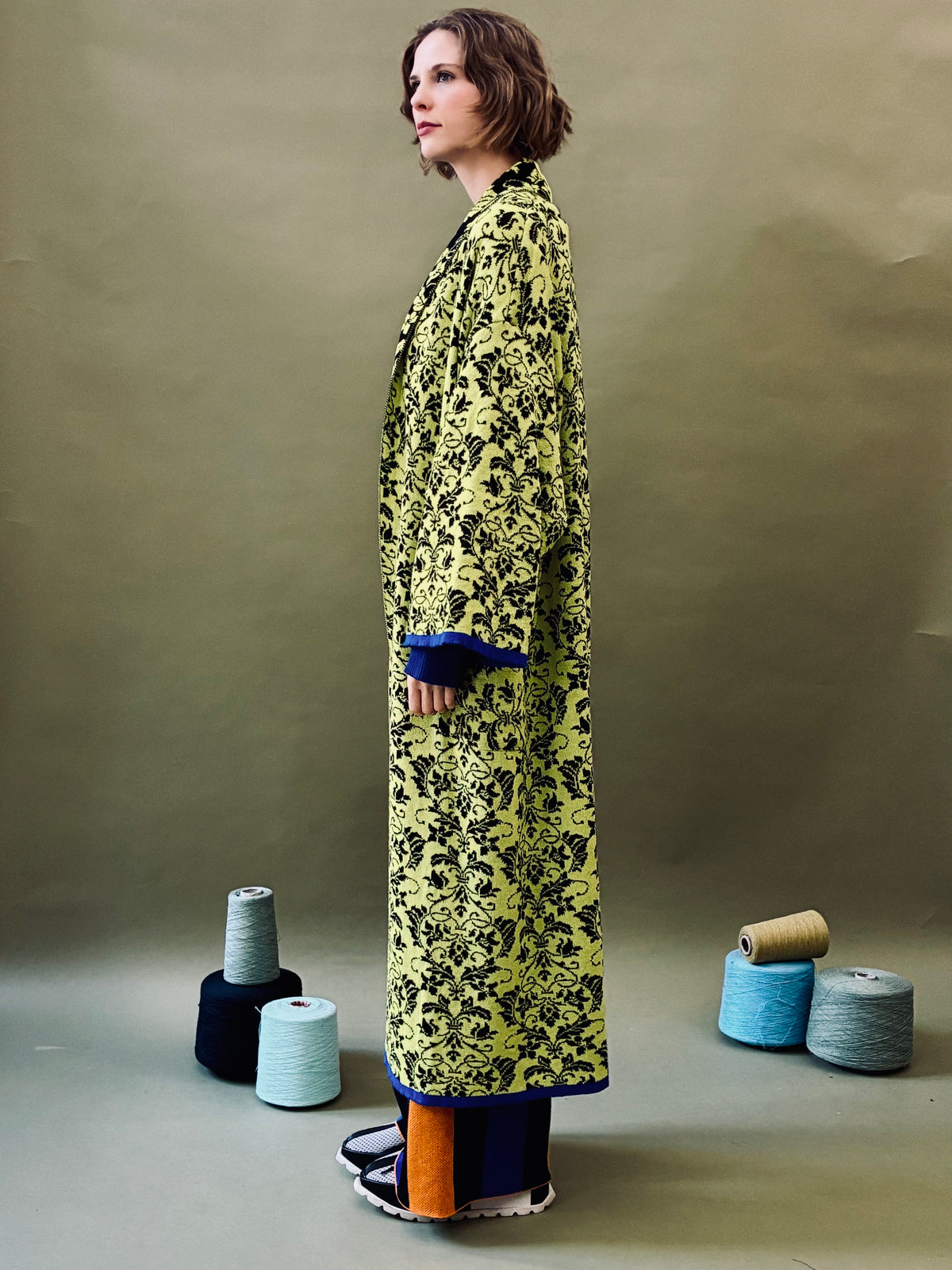 Baroque Kimono Coat