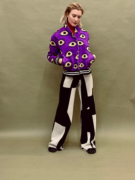 Eyes Bomber Jacket