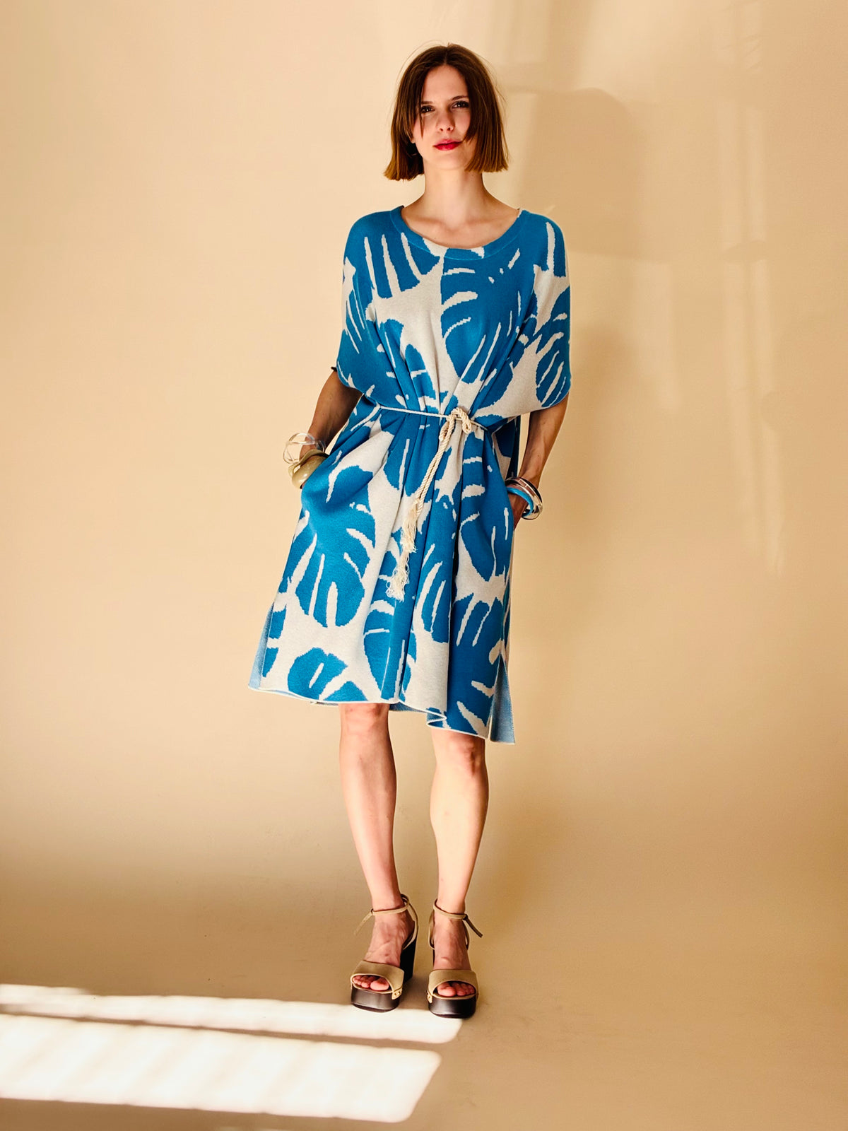 Philo Poncho Dress