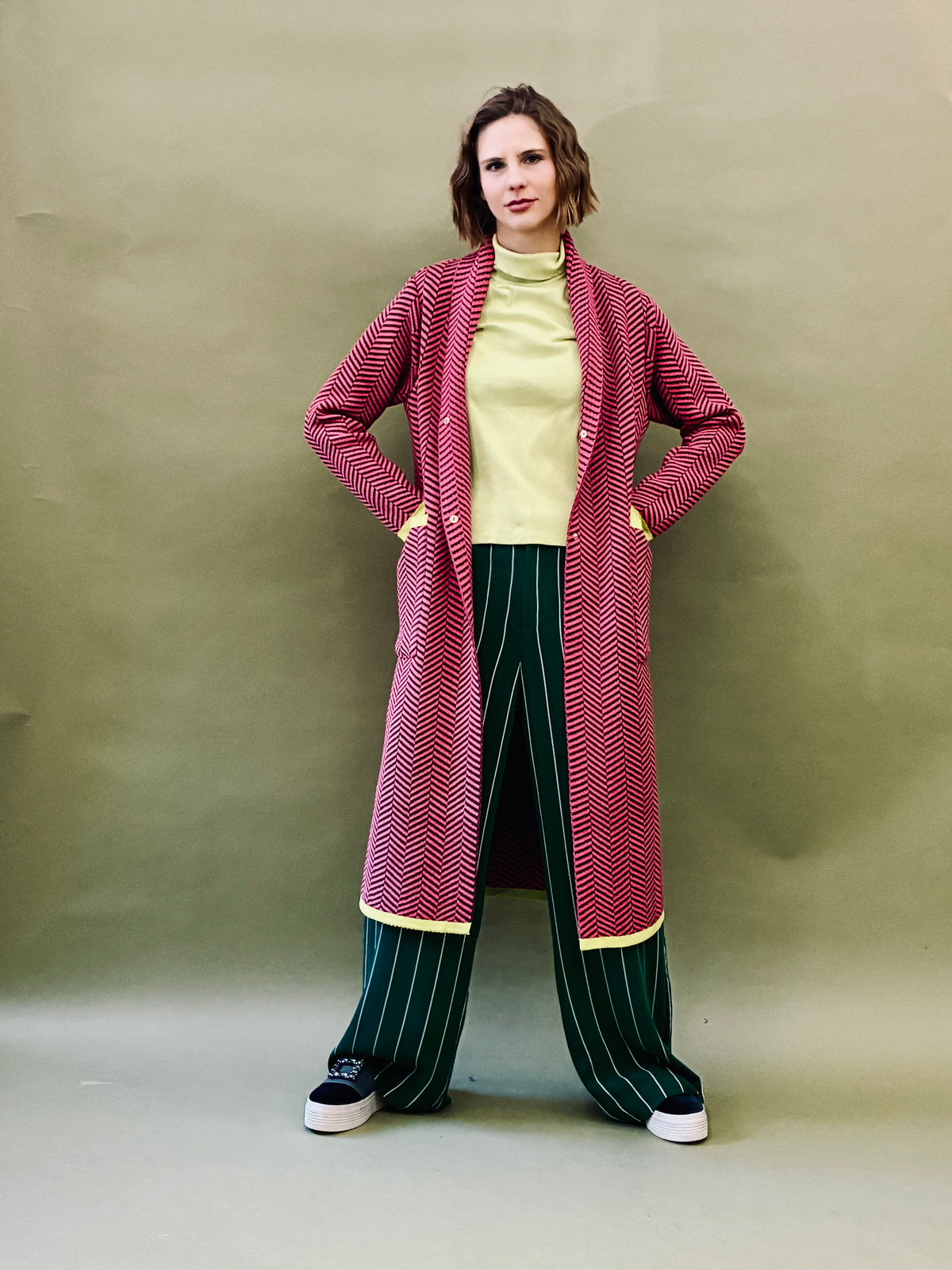Fishbone Coat