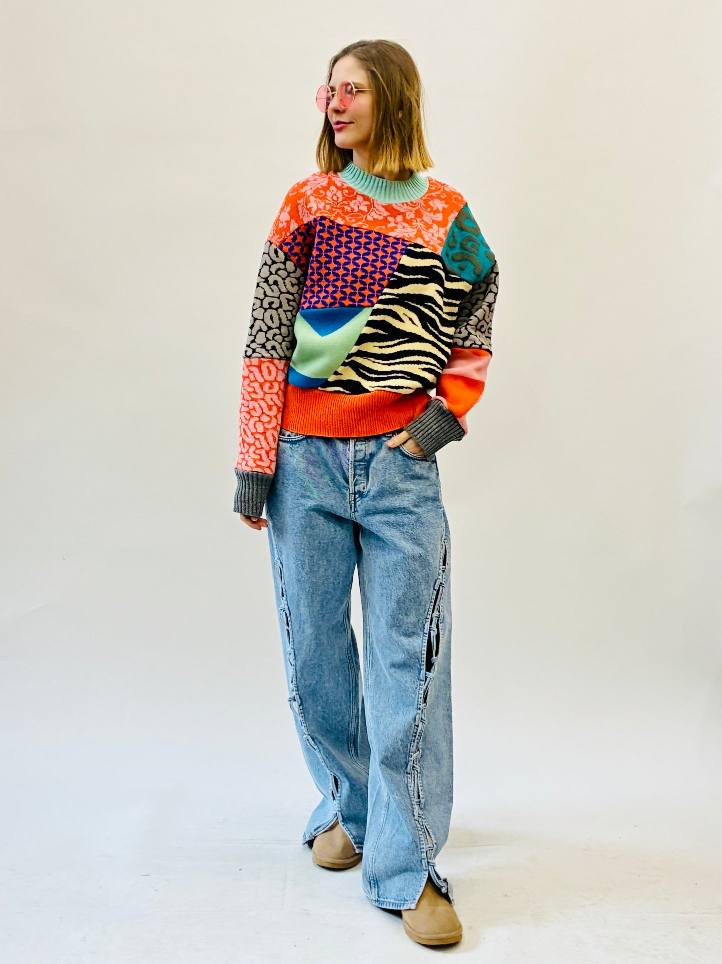 Patchwork Sweater No.30