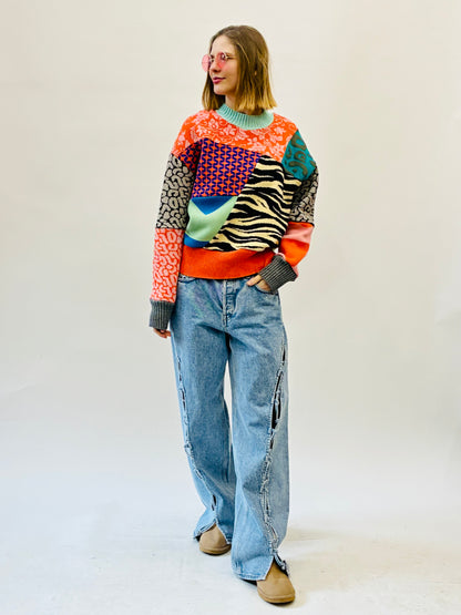 Patchwork Sweater No.30