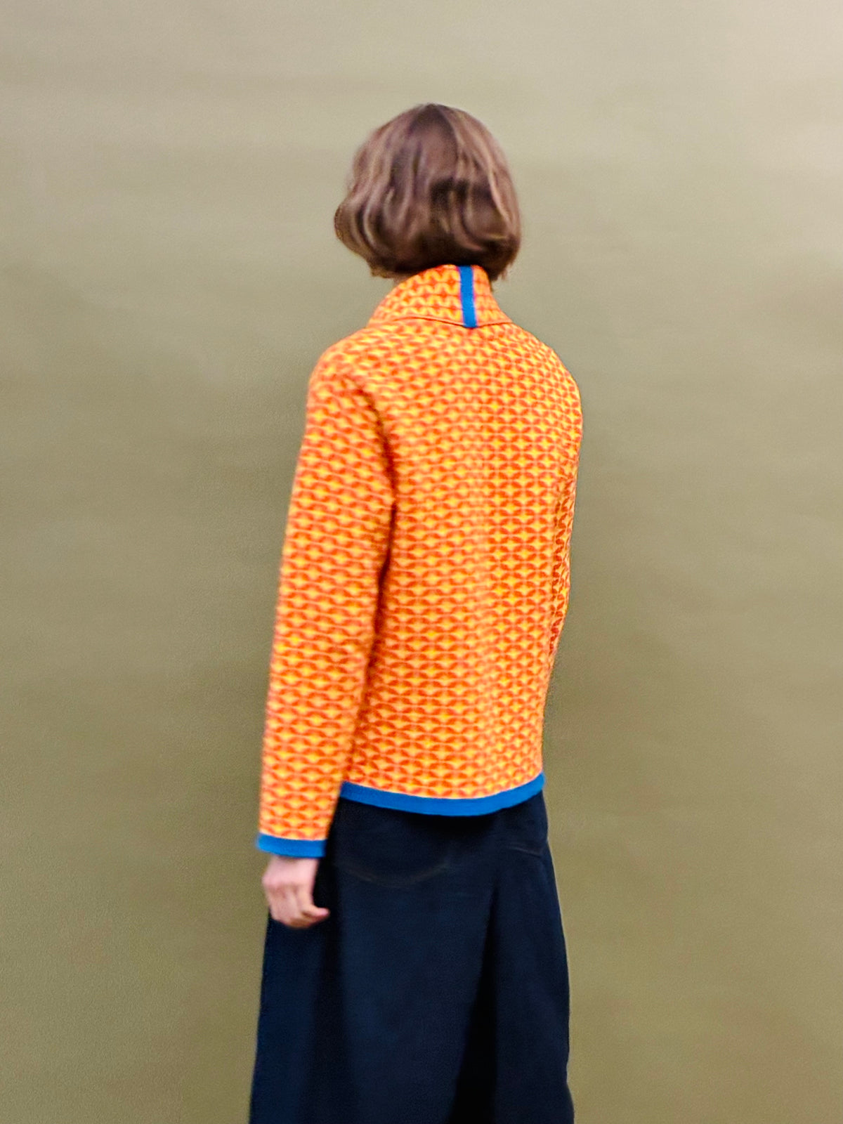 Tile Short Coat