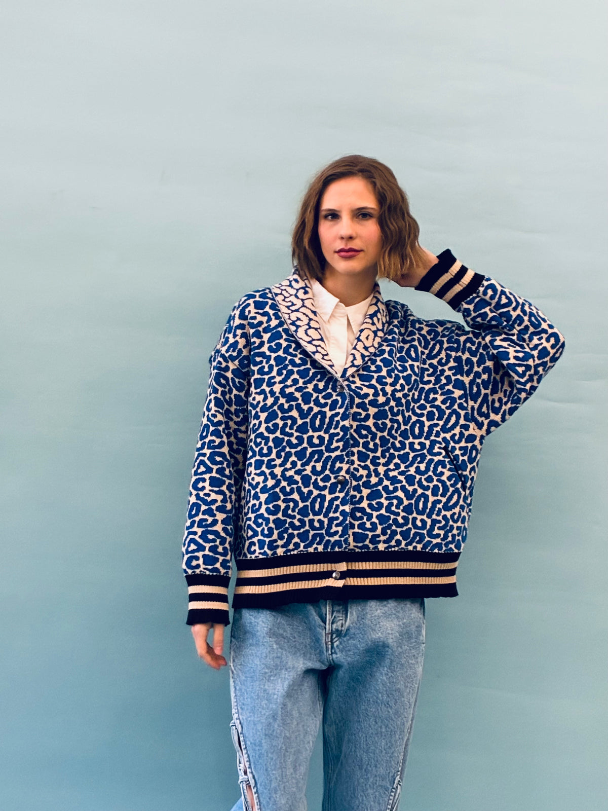 Leo Baggy Bomber Jacket
