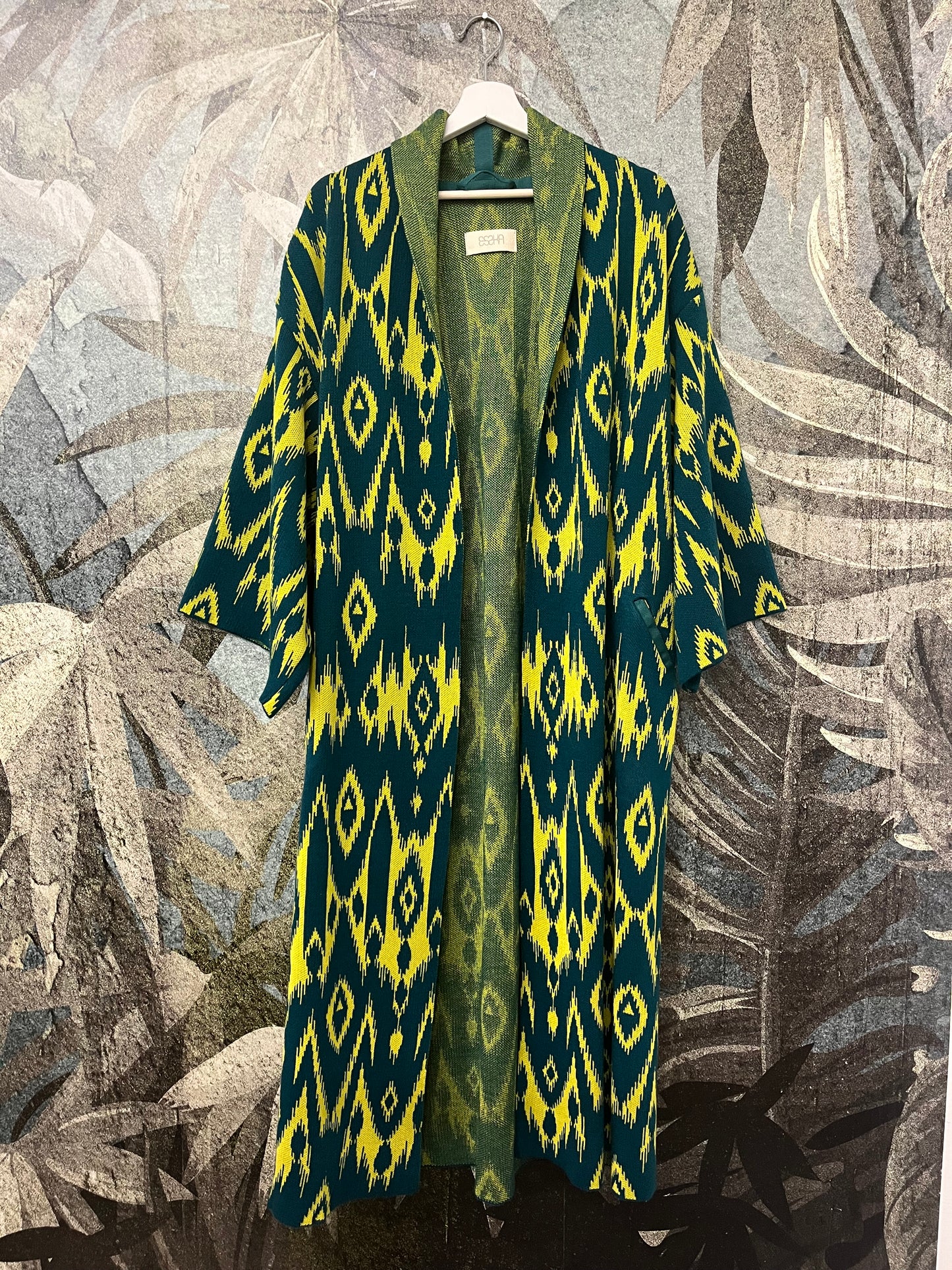 Ikat Kimono Coat