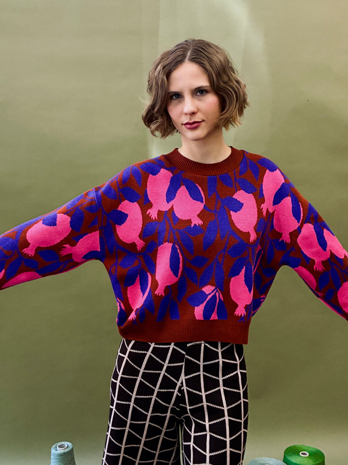 Pomegrantes Sweater