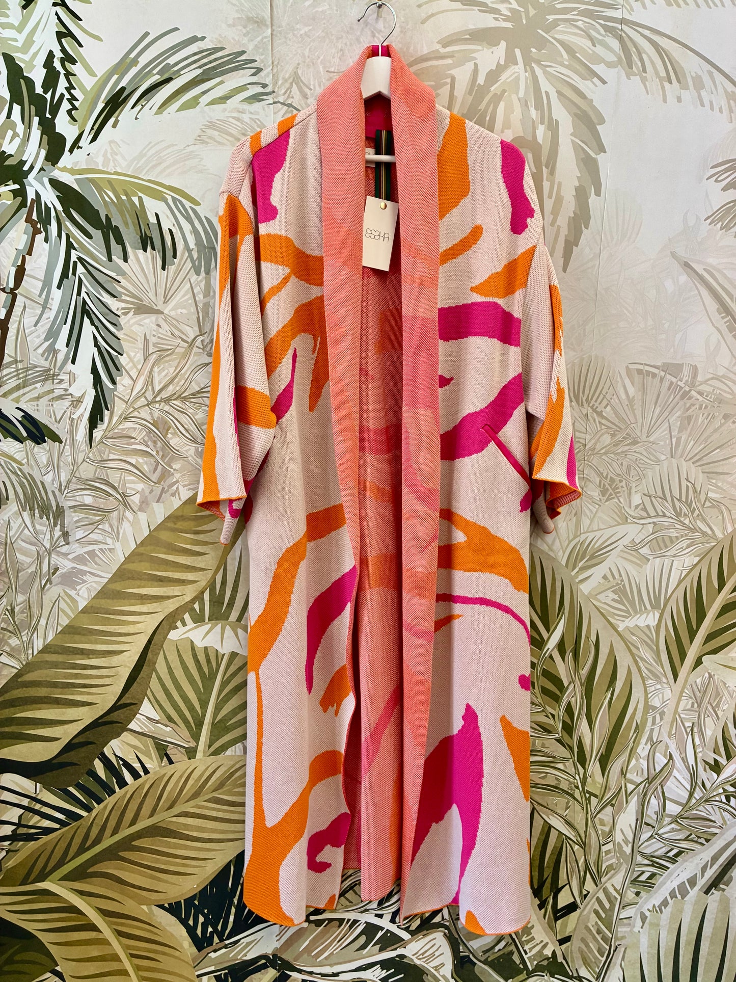 Brush Kimono Coat