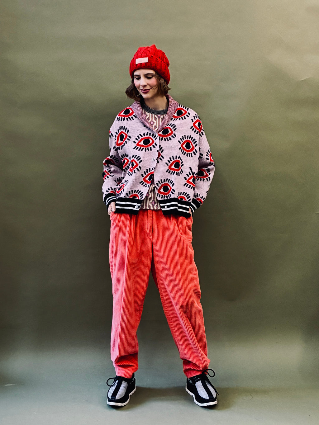 Eyes Bomber Jacket