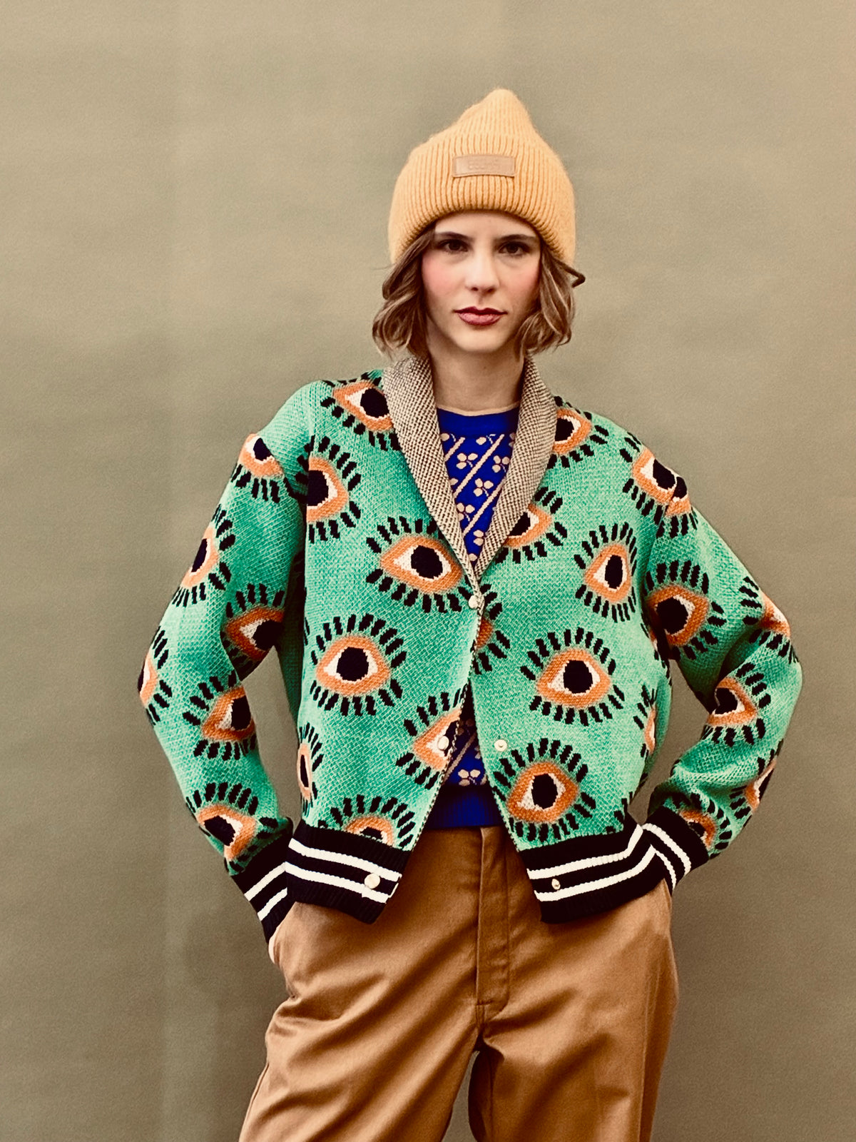 Eyes Bomber Jacket