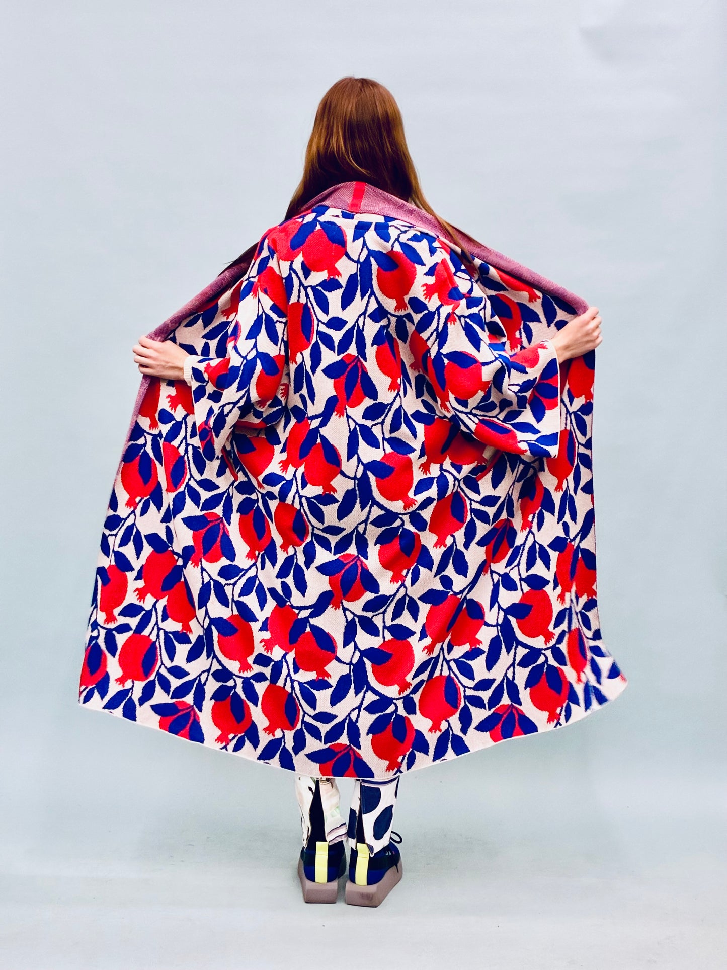 Pomegranates Kimono Coat