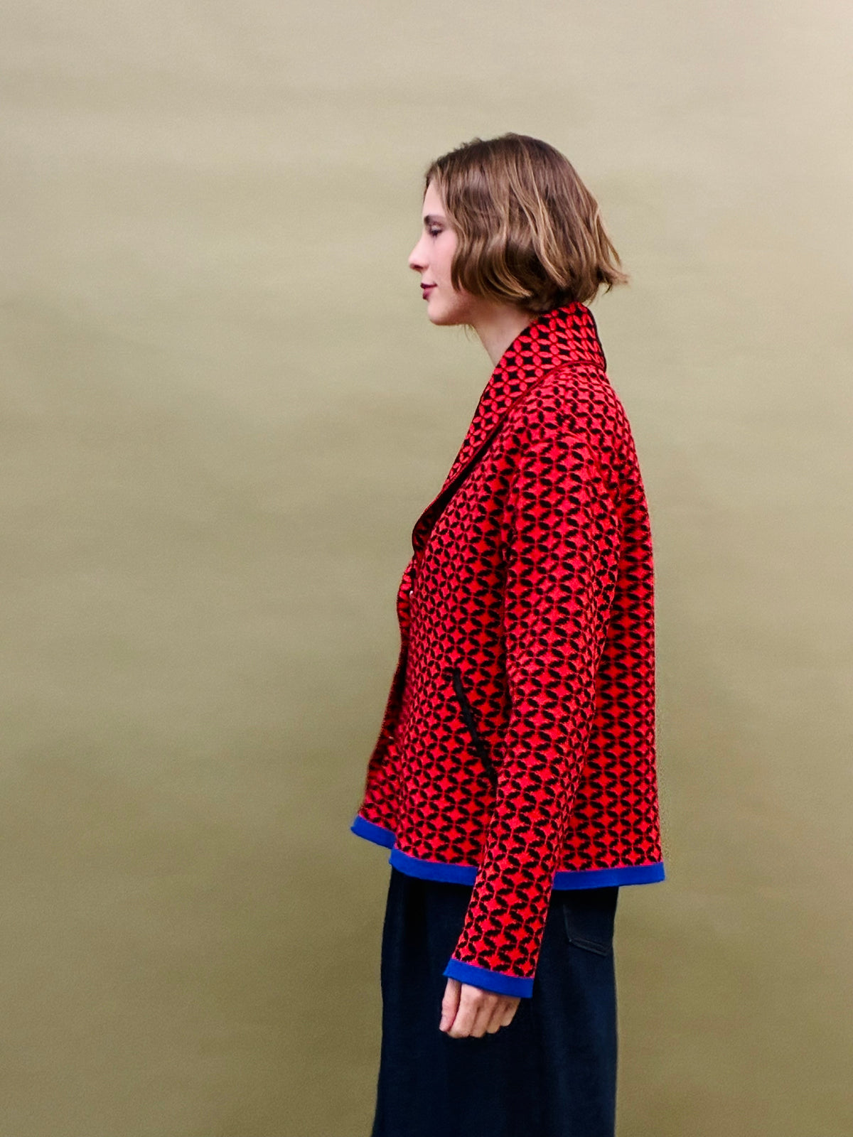 Tile Short Coat