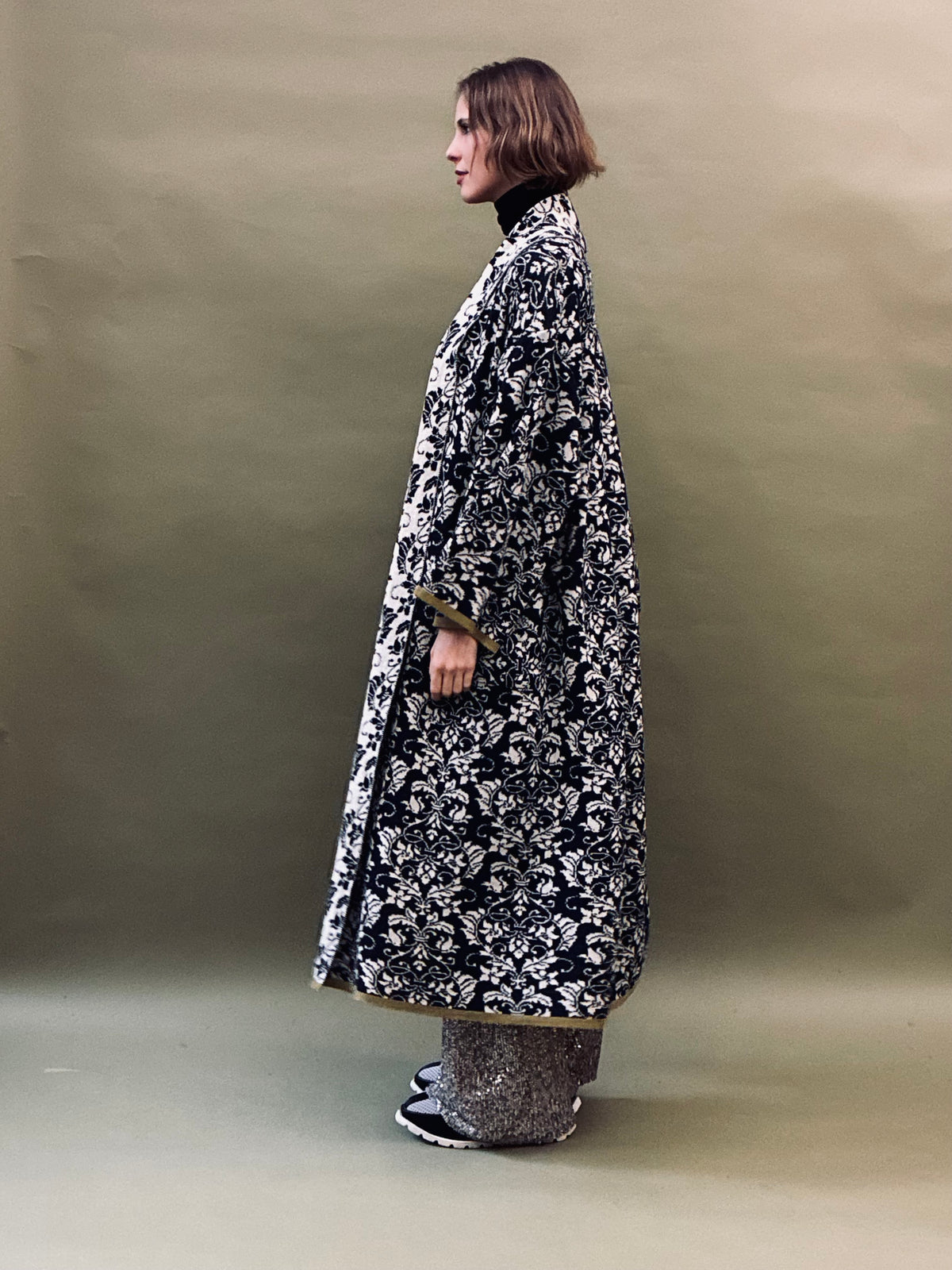 Baroque Kimono Coat
