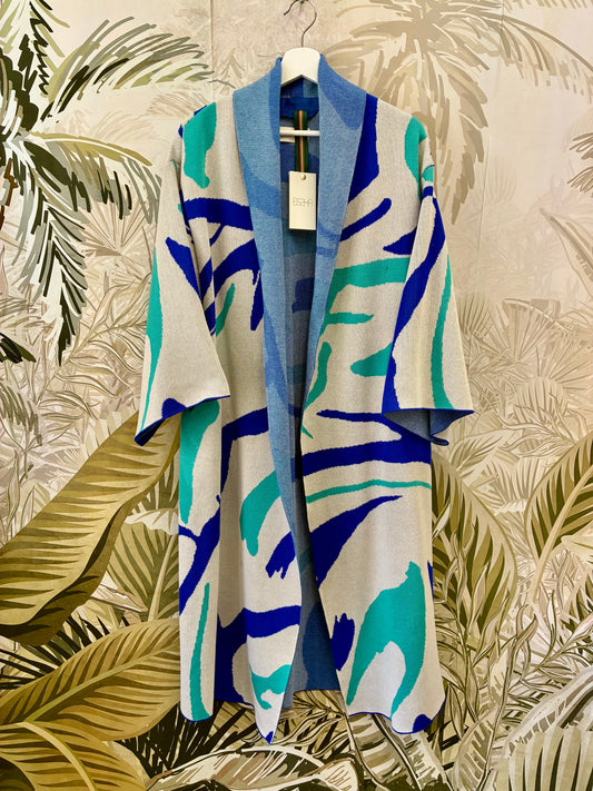 Brush Kimono Coat