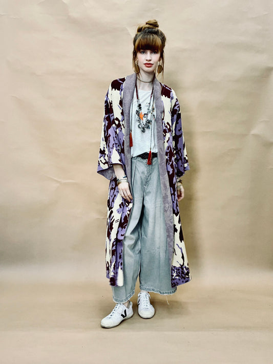 Painted Kimono Coat