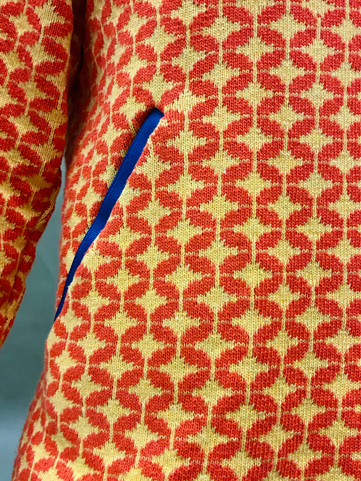 Tile Short Coat