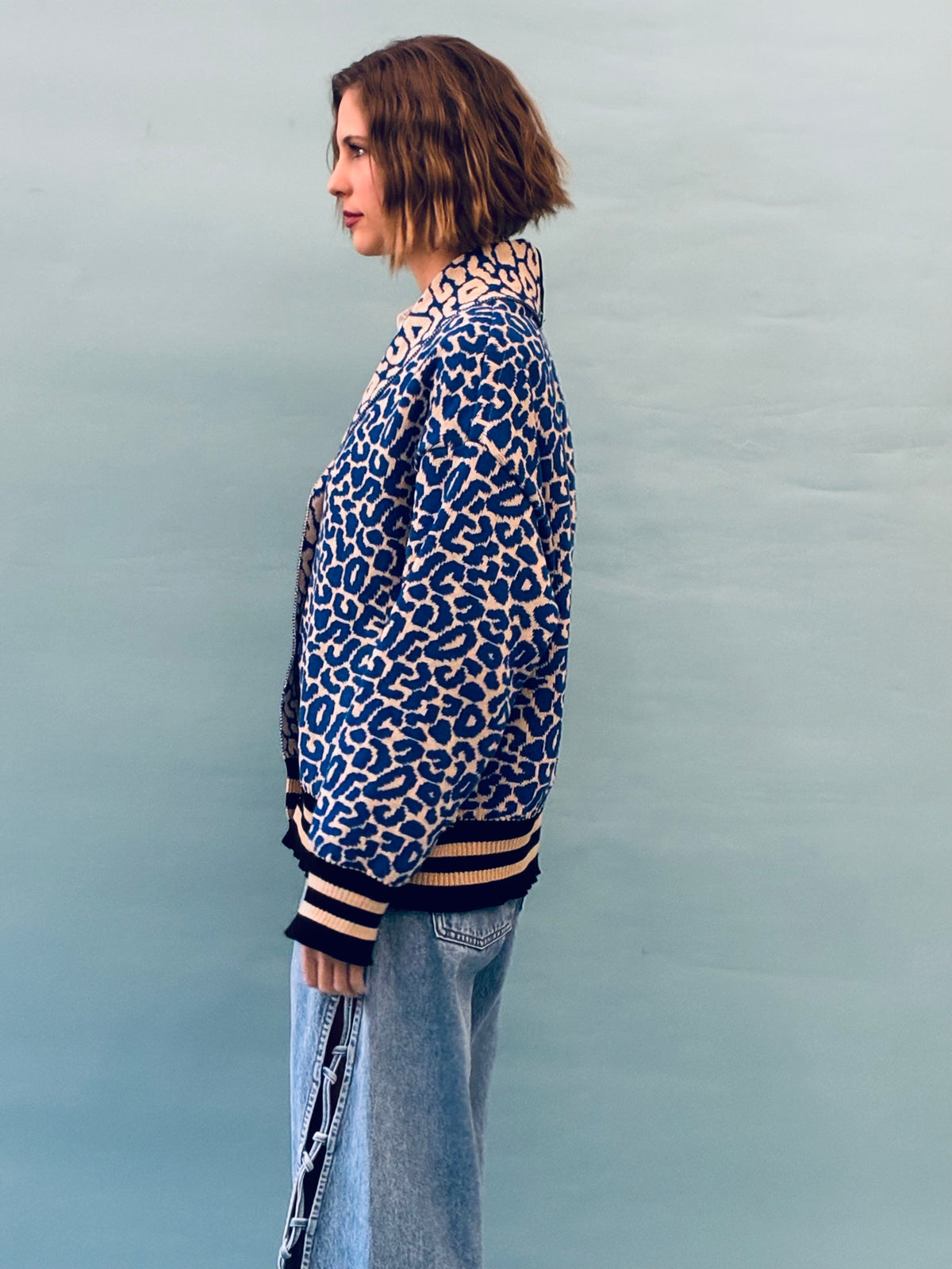 Leo Baggy Bomber Jacket