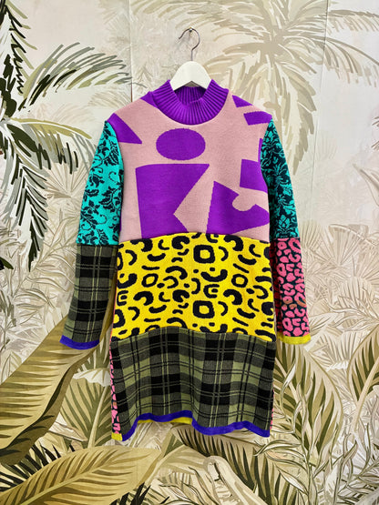 ZW. Patchwork Dress no.36