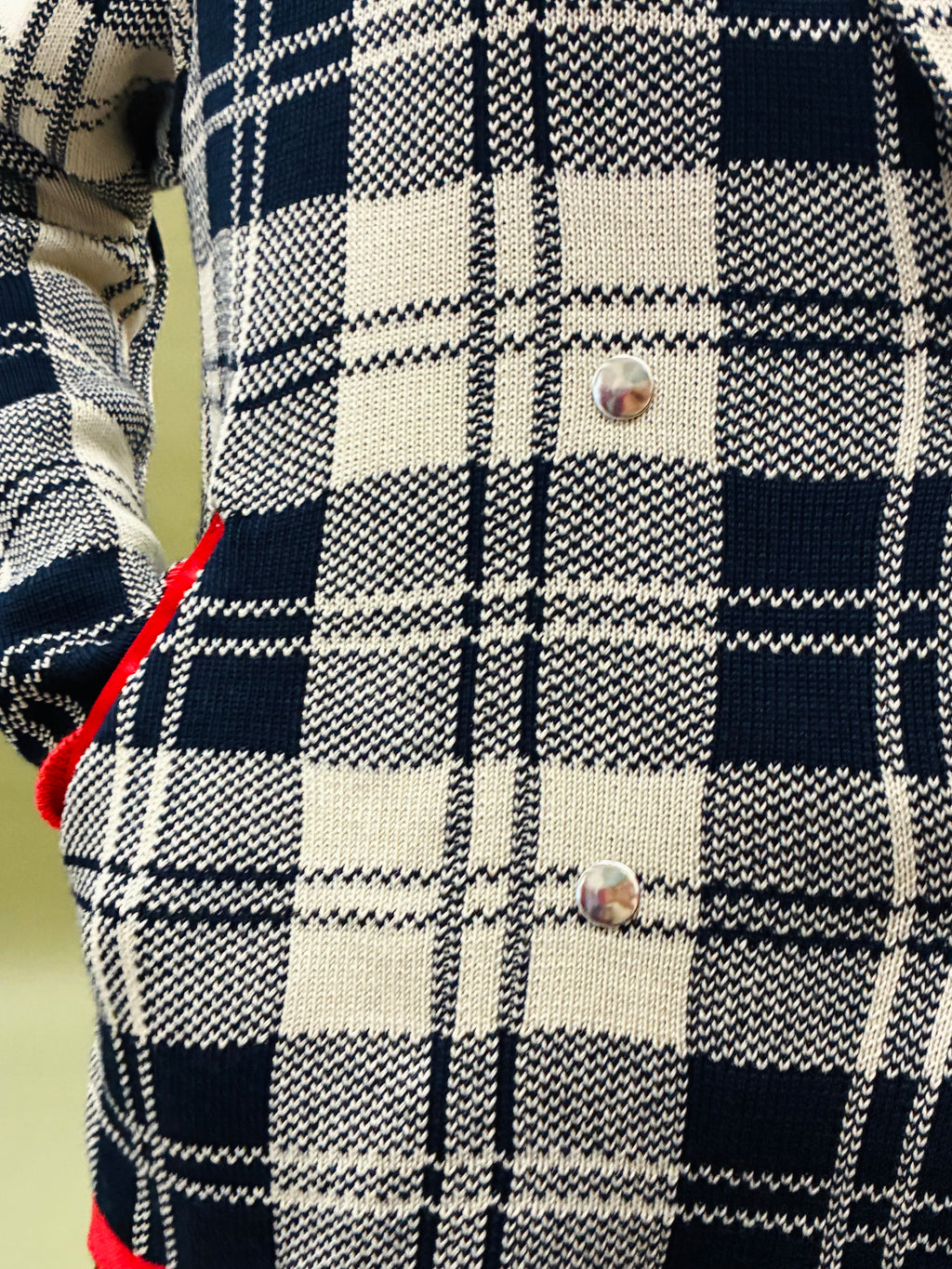 Checkered Short Coat