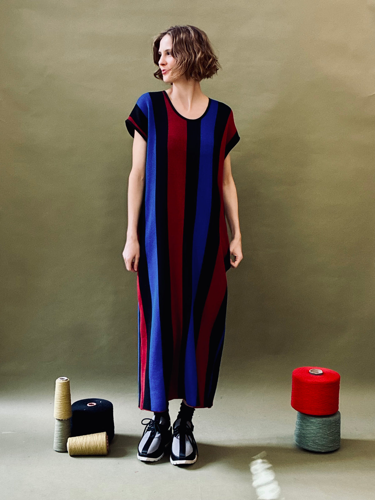 Zoe Poncho Dress