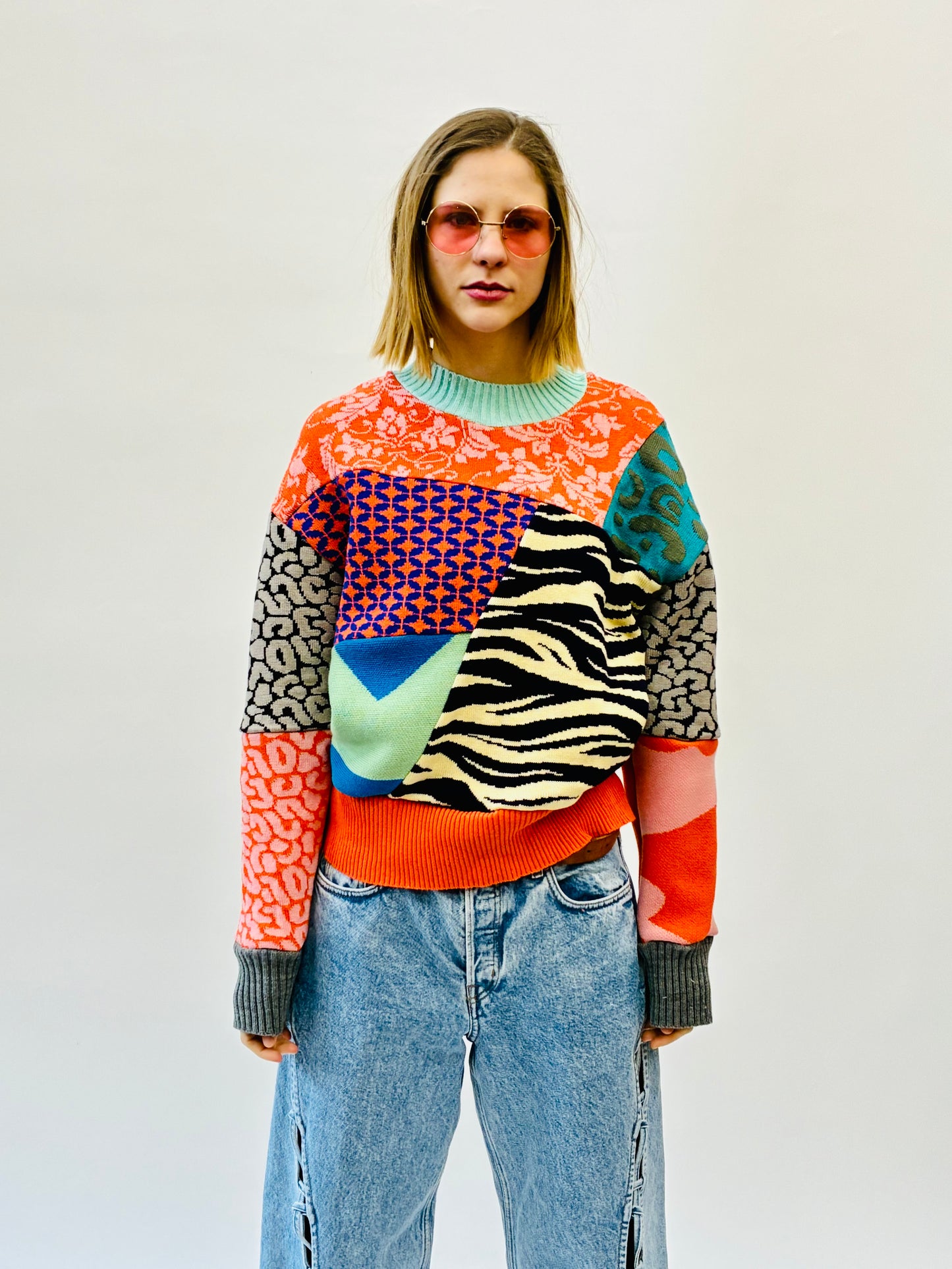 Patchwork Sweater No.30