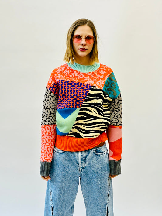 Patchwork Sweater No.30