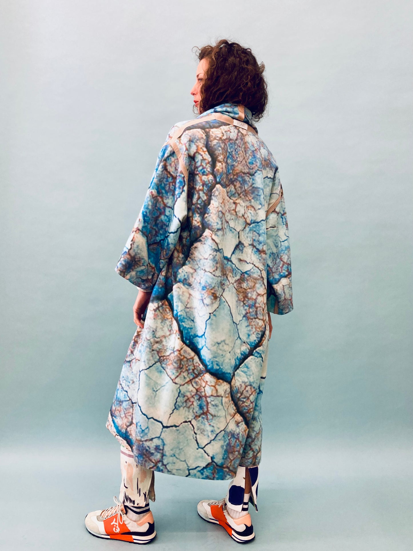 Blue Earth Double Sided Kimono