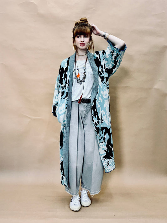 Painted Kimono Coat