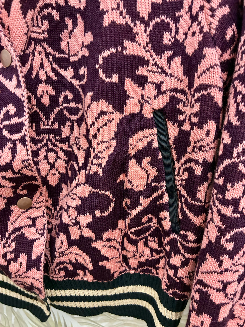 Baroque Bomber Jacket