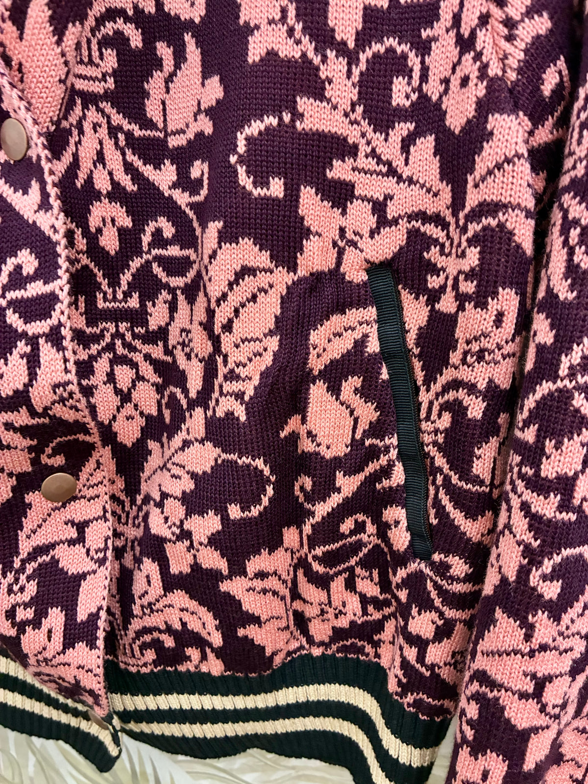 Baroque Bomber Jacket