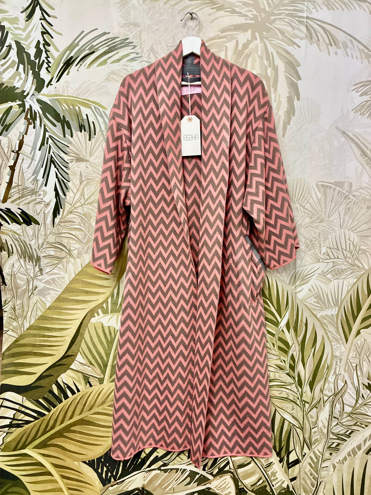 Zigzag Kimono Coat