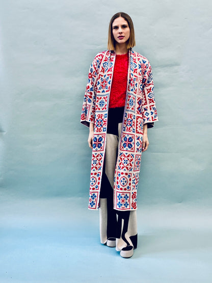 Folk Kimono Coat