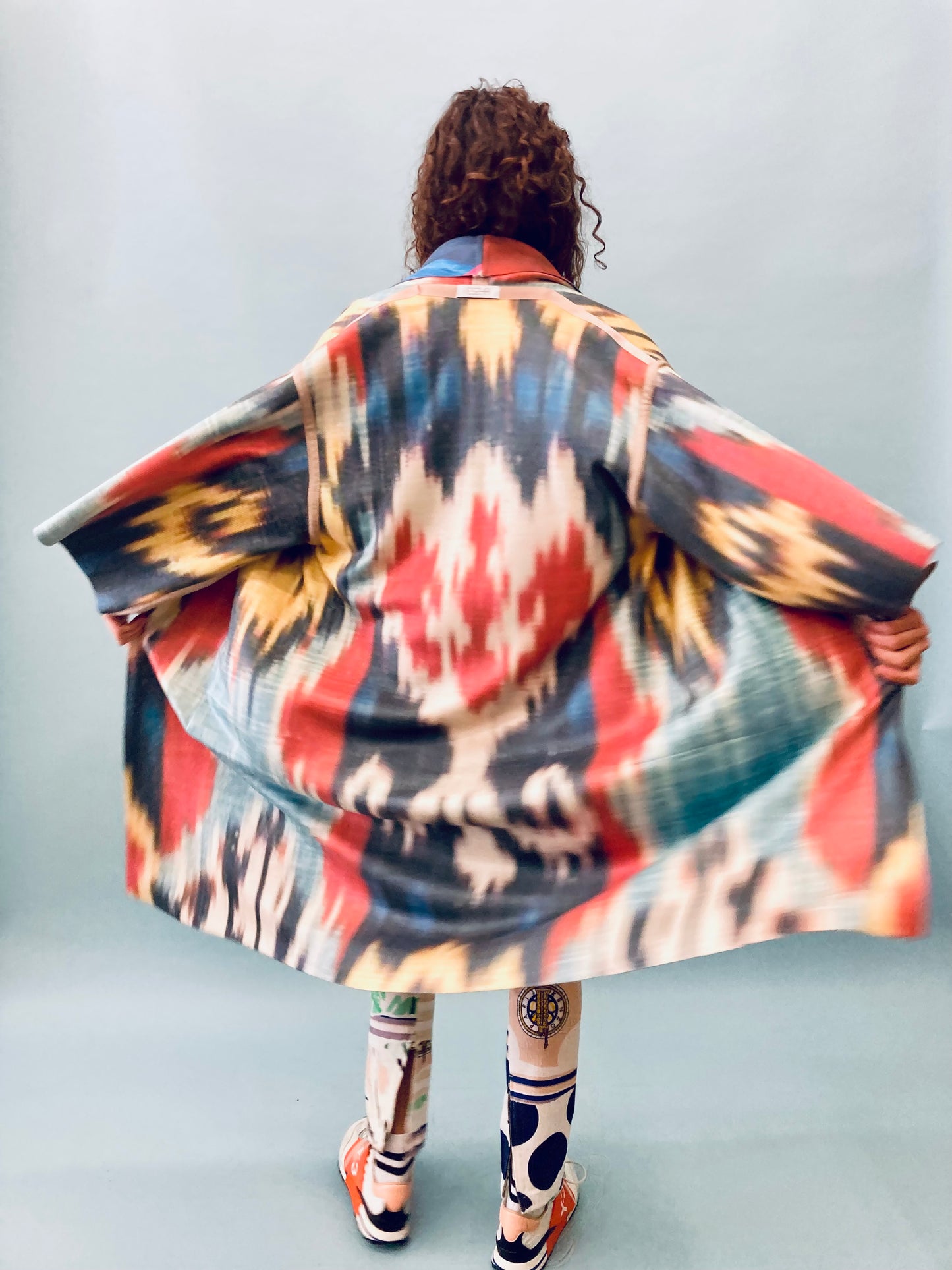 Ikat Double Sided Kimono