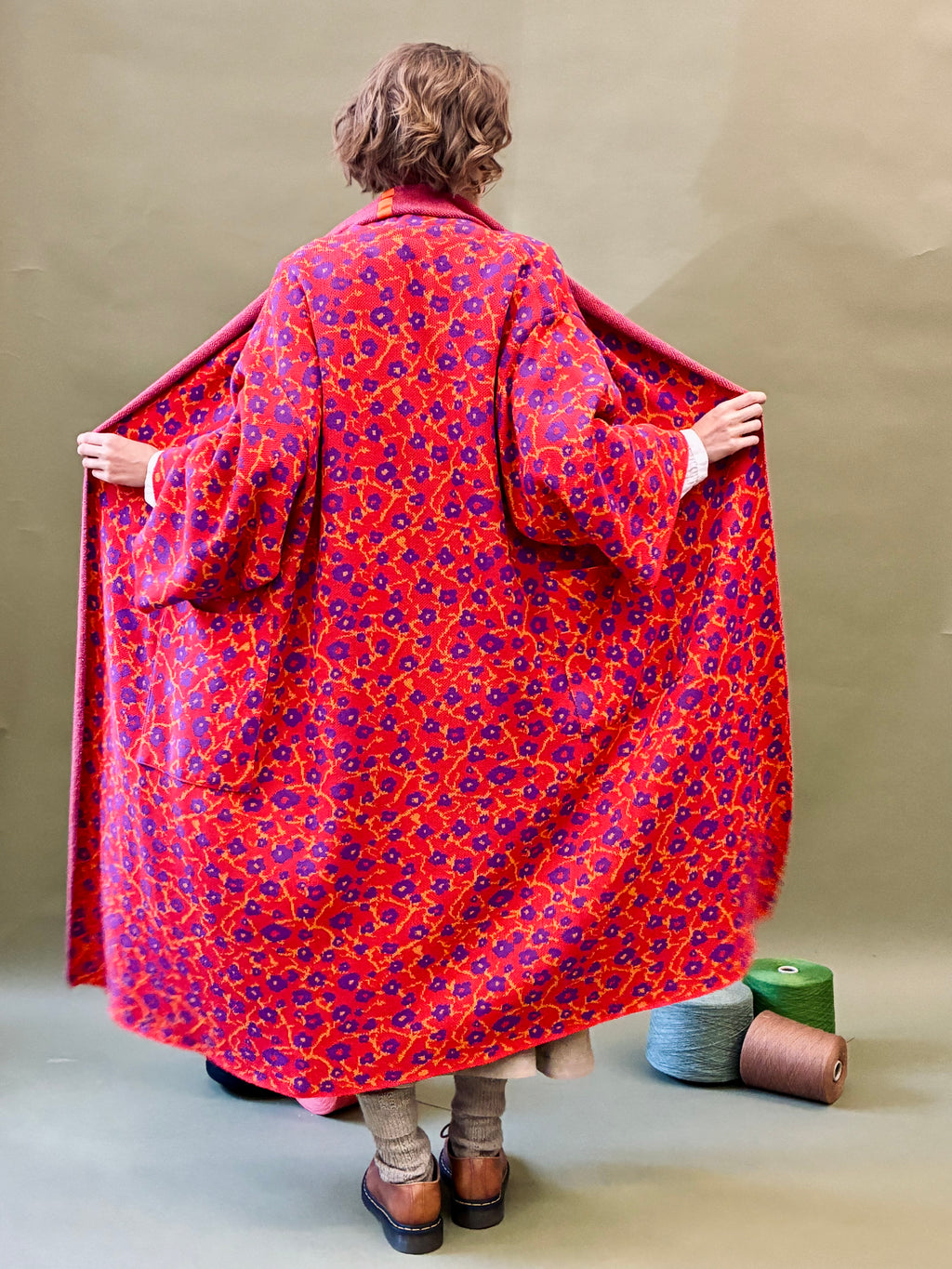 Cherry Blossom Kimono Coat