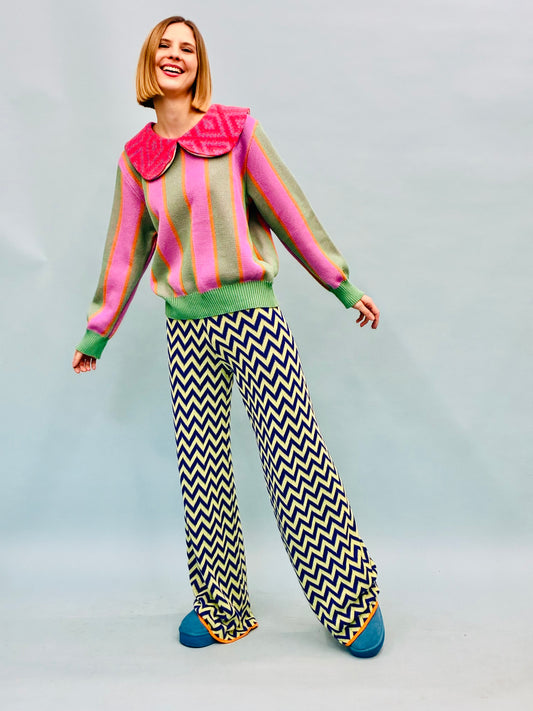 Collar Sweater No.06