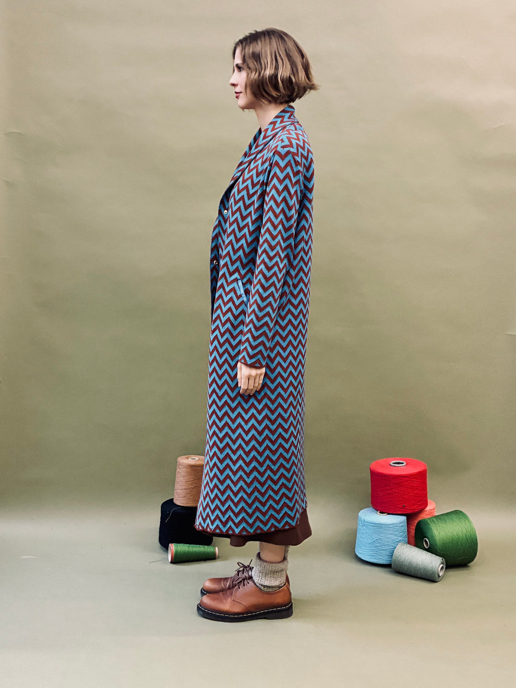 Zigzag Light Coat