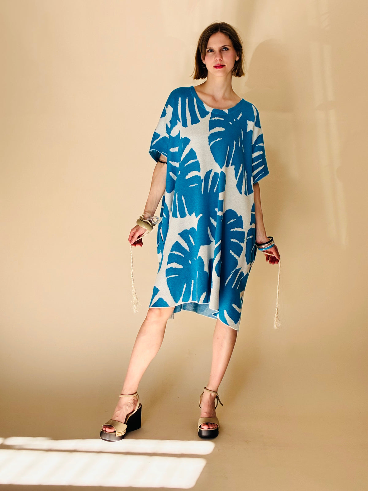 Philo Poncho Dress