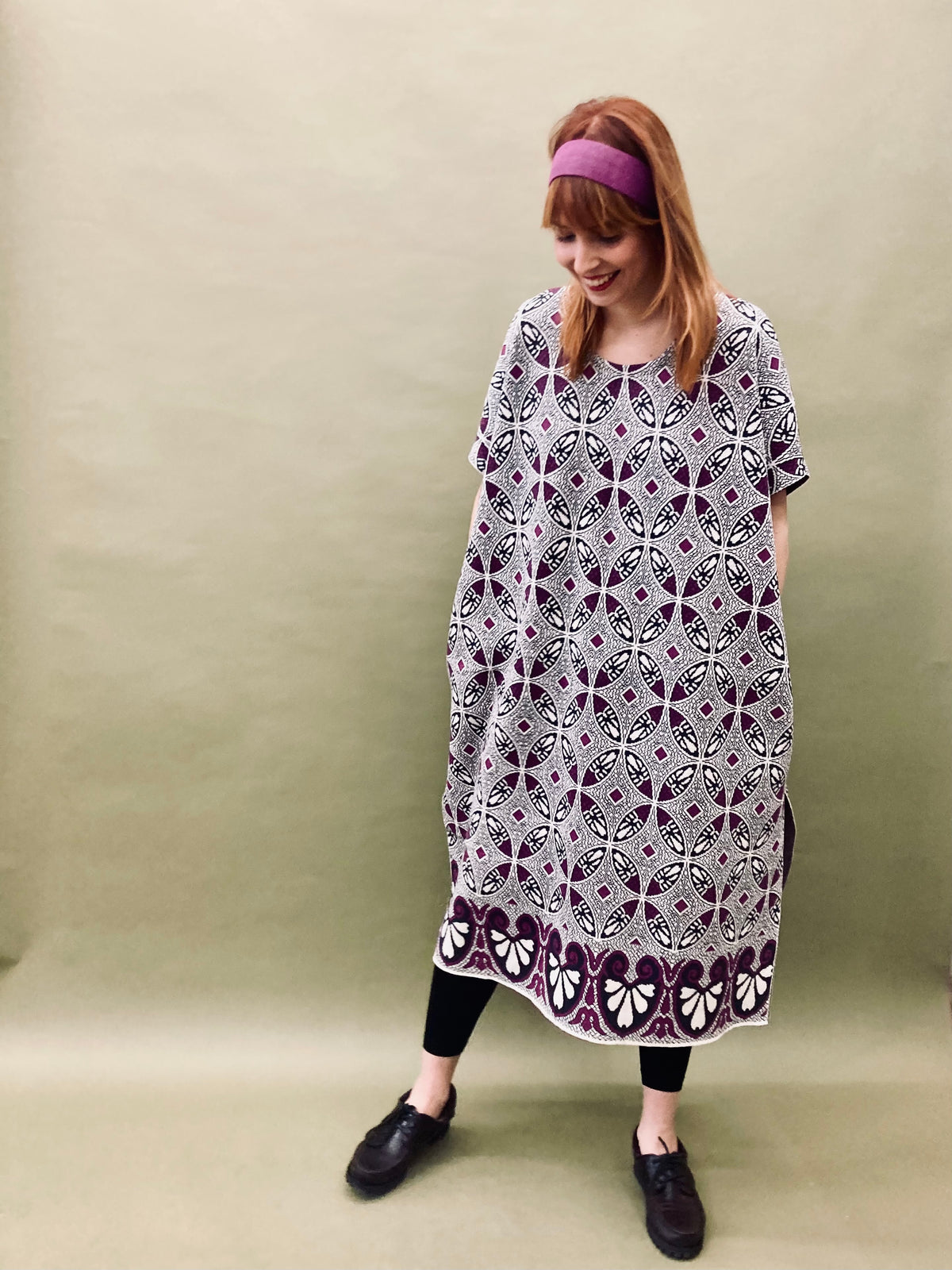 Edith Poncho Dress
