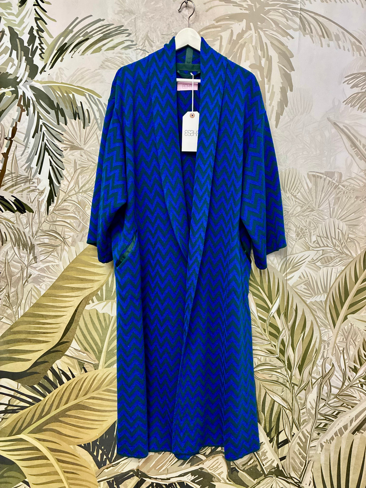 Zigzag Kimono Coat