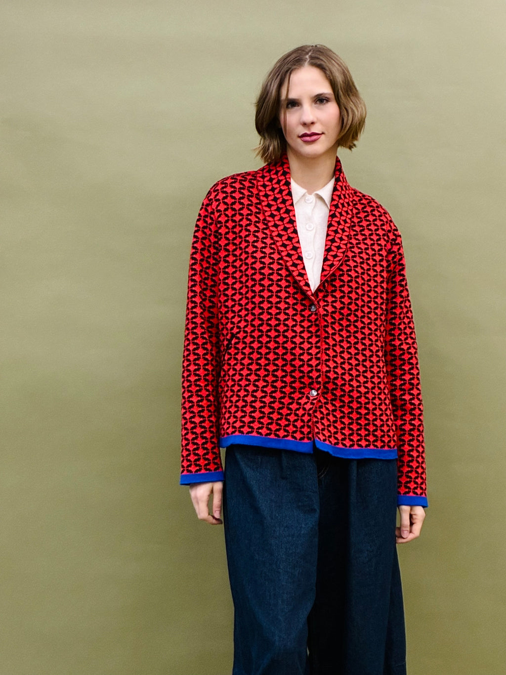 Tile Short Coat
