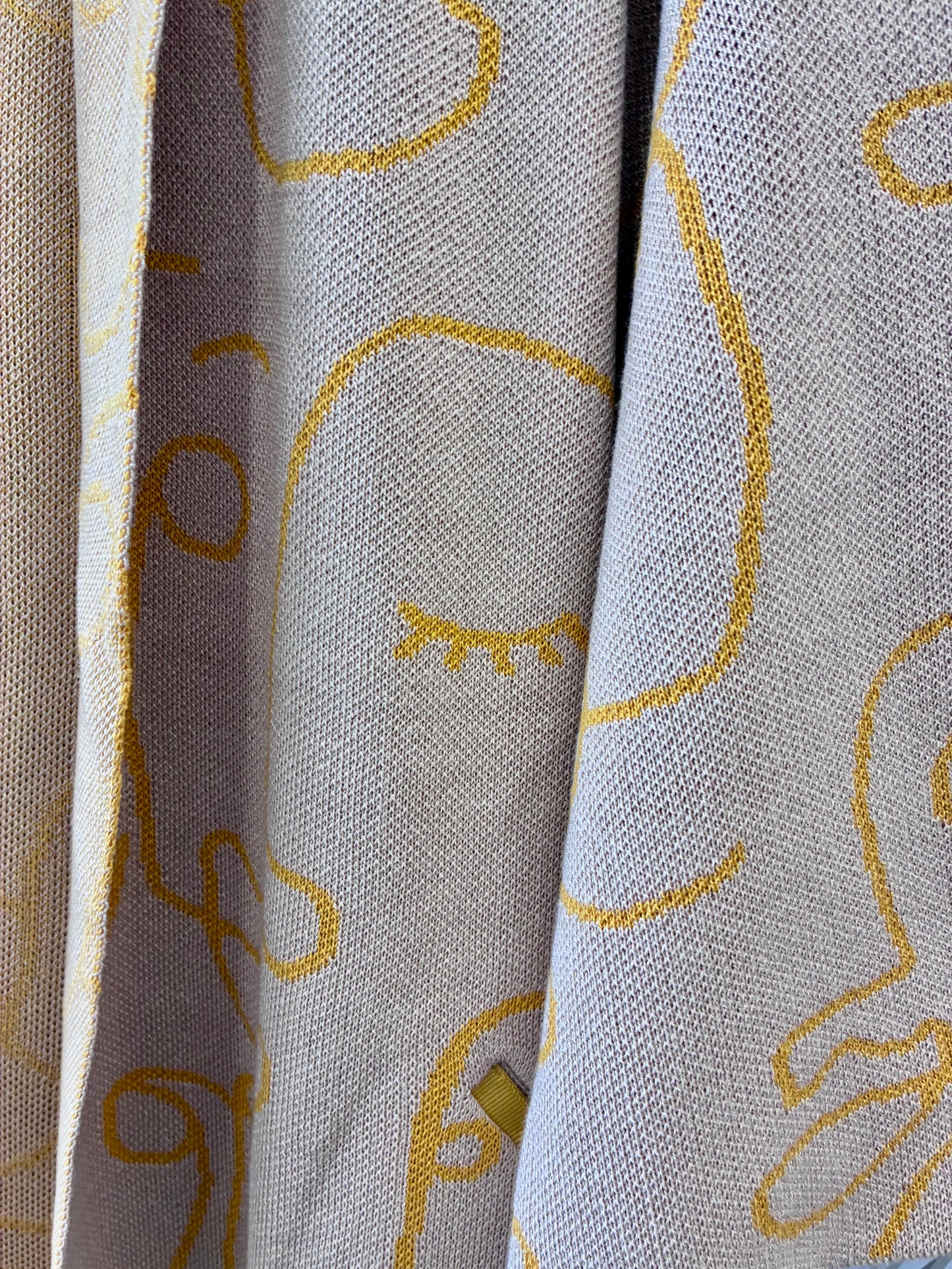 Faces Kimono Coat