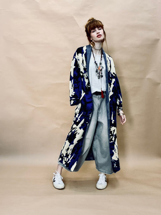 Painted Kimono Coat