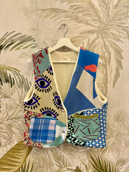 Martha Patchwork Vest No.16