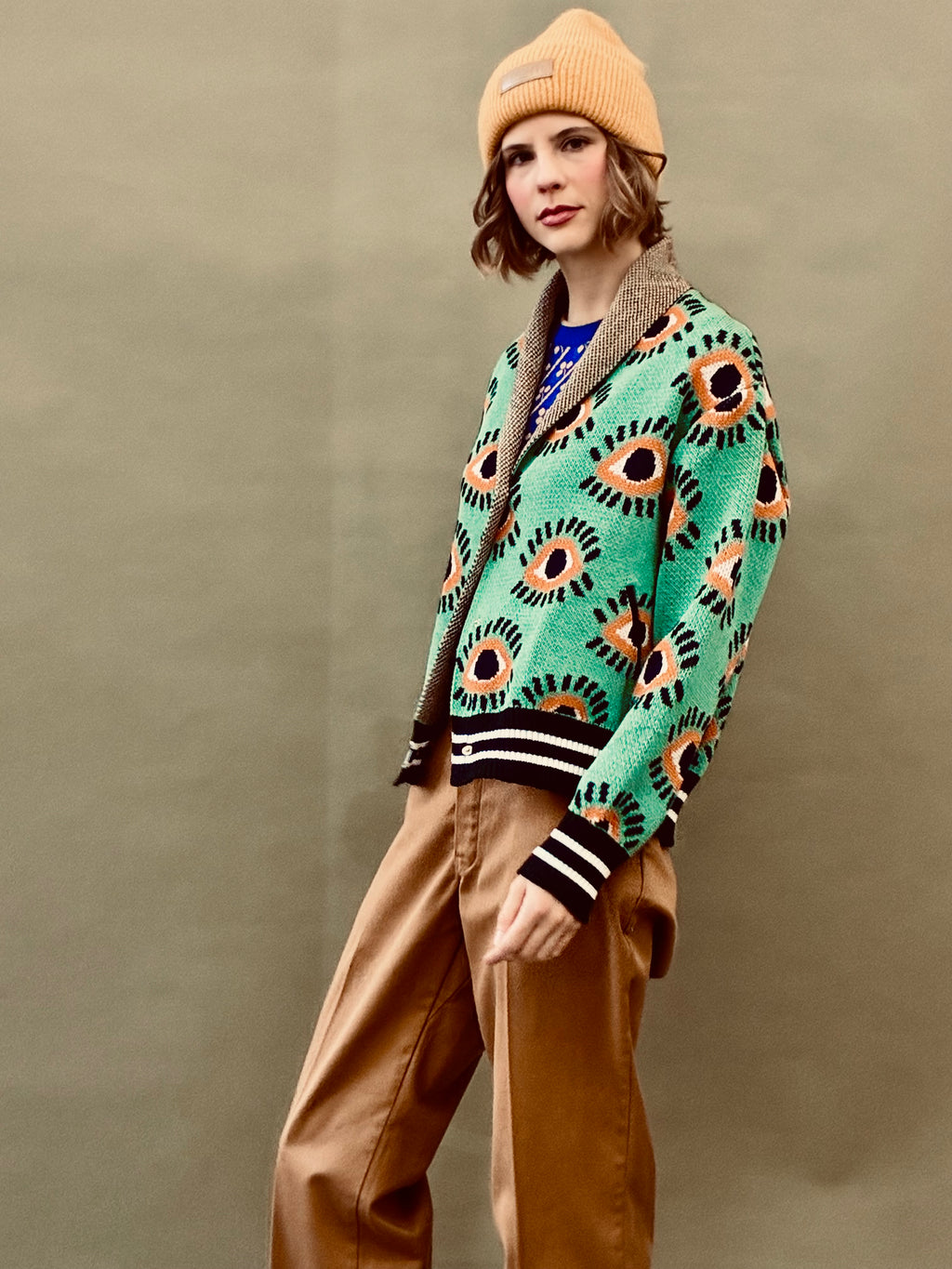 Eyes Bomber Jacket