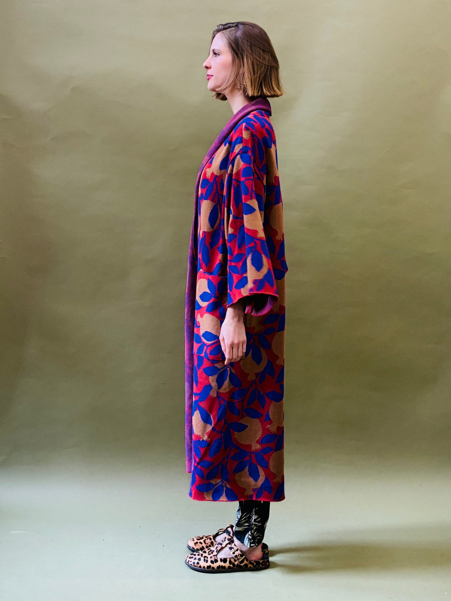 Pomegranates Kimono Coat