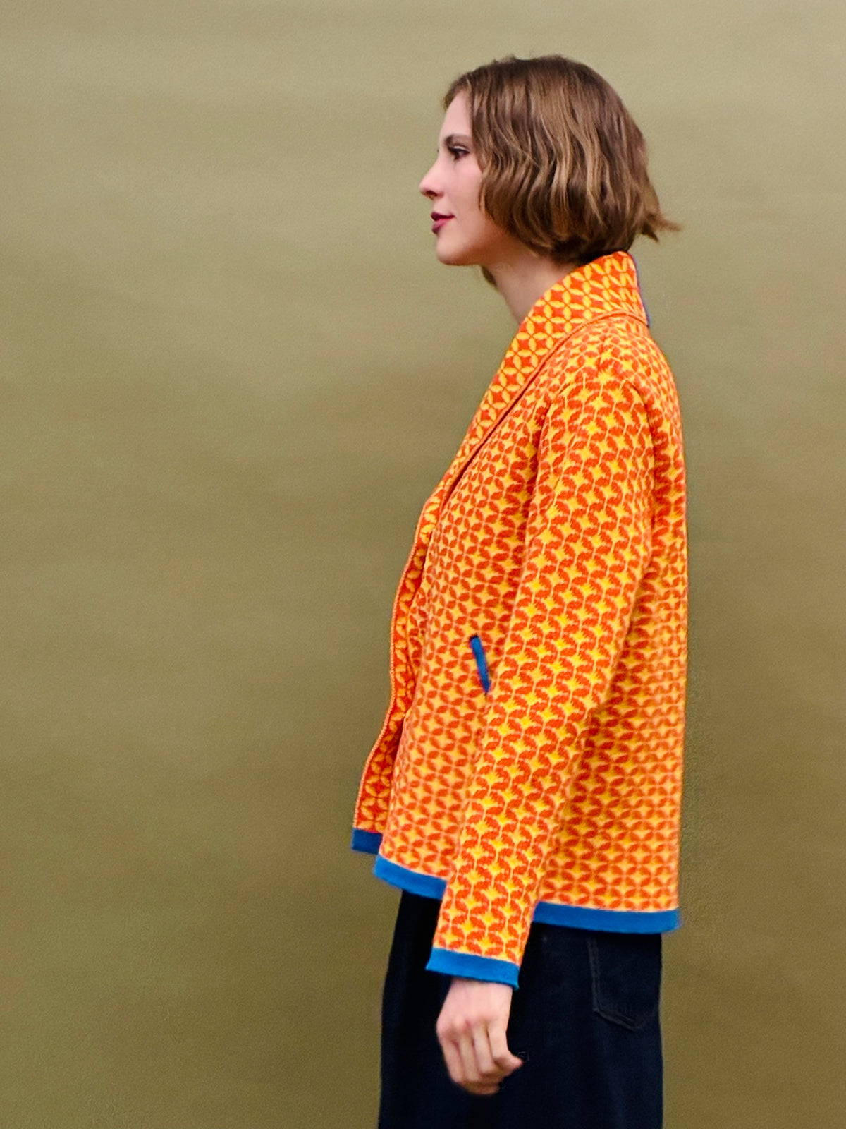 Tile Short Coat