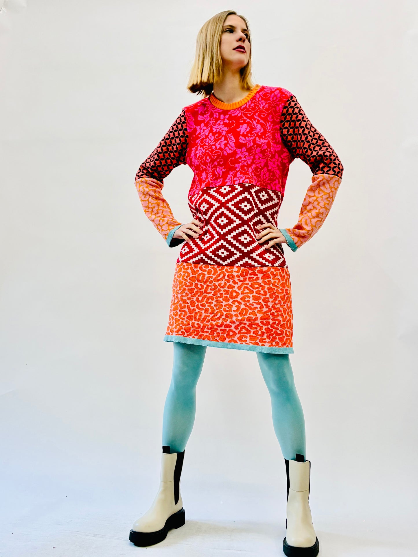 ZW. Patchwork Dress no.39