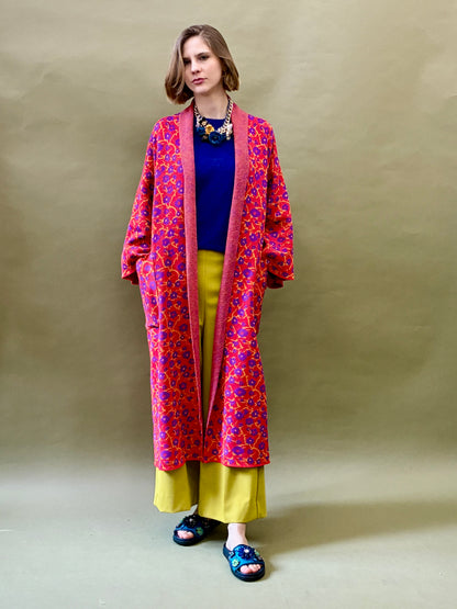 Cherry Blossom Kimono Coat